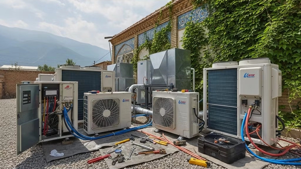 Cooler and split service in Rasht